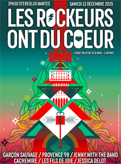 Les rockeurs ont du coeur